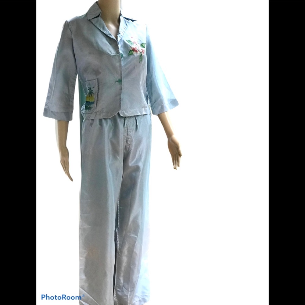 Vintage blue  pajamas size m/l
